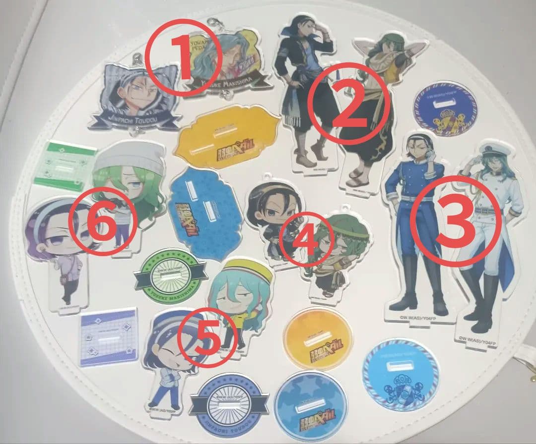 画像3枚】弱虫ペダル 東堂 巻島 グッズセット - メルカリ