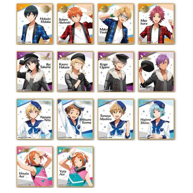 新品☆あんスタ☆Trickstar【衣更真緒】ビジュアル色紙コレクション