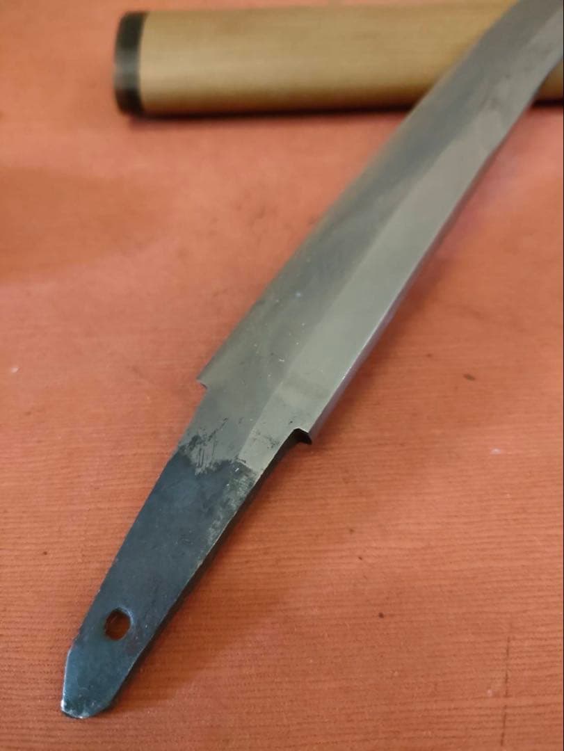 残欠刀 合法サイズに切断済 アウトドア、工作ナイフに - メルカリ