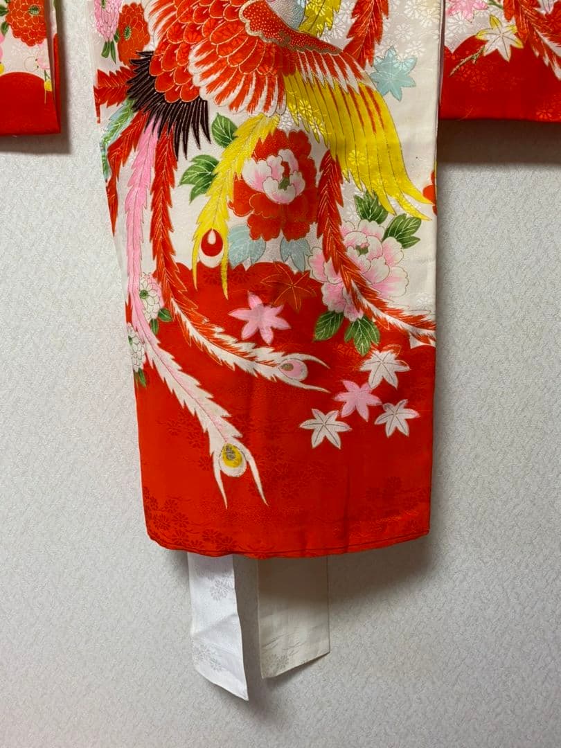 No.70正絹アンティーク子供着物着丈92センチ裄丈47センチ