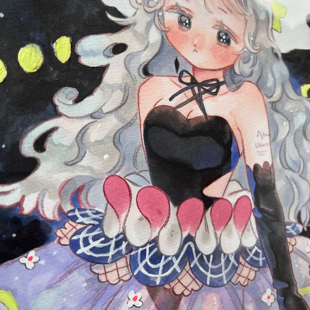 原画　額装　YUUTAYO!ゆうたよ　イースターバニー