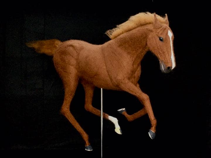 愛馬のオーダーメイドフィギュア