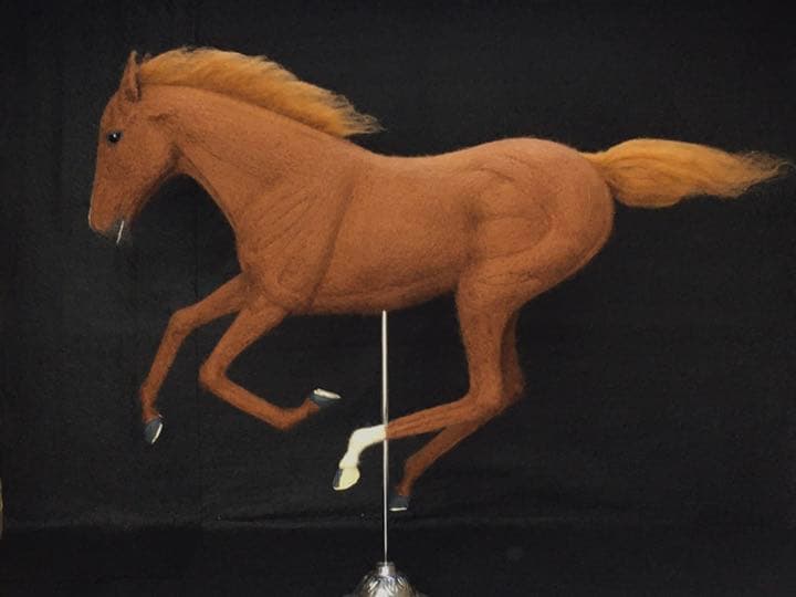 愛馬のオーダーメイドフィギュア