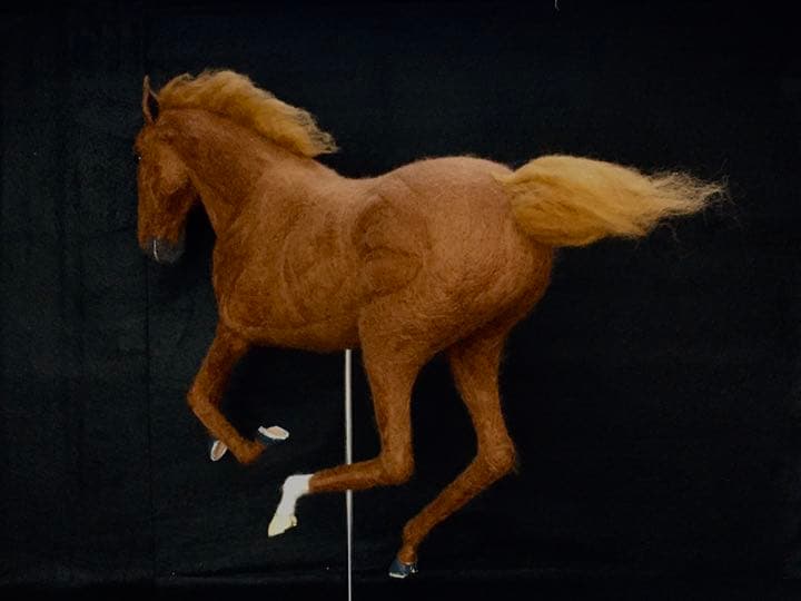 愛馬のオーダーメイドフィギュア