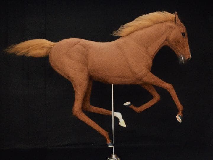 愛馬のオーダーメイドフィギュア