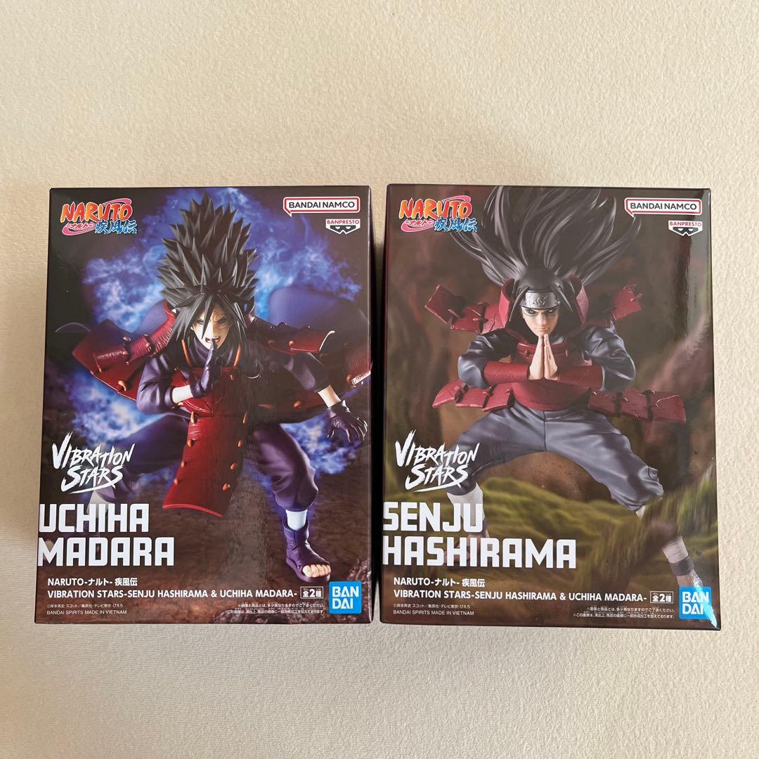 NARUTO 疾風伝 VIBRATION STARS 千手柱間 うちはマダラ - メルカリ
