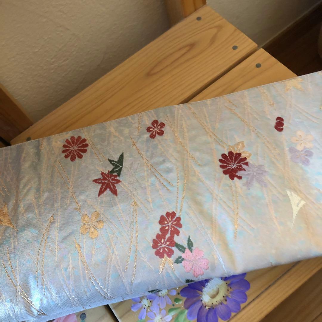 お値下げしました❣️正絹簡単付け帯❣️七五三、大人もご使用可です❣️