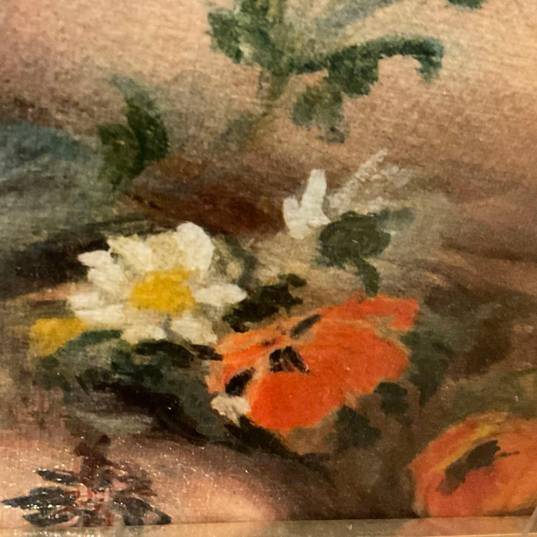 71cm×63cm！ルノワール「花を持つ少女」ルノアール 「雛菊を持つ少女」