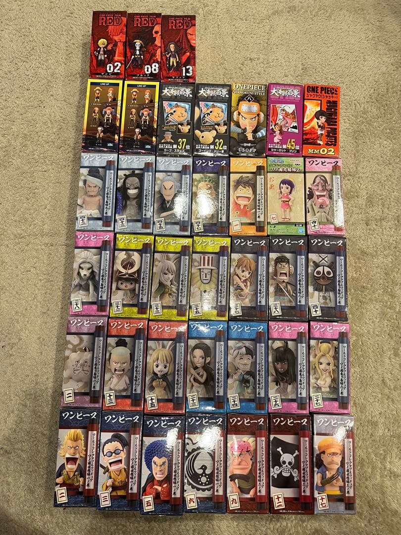 ワーコレ WCF ワンピース　38個セット　まとめ売り