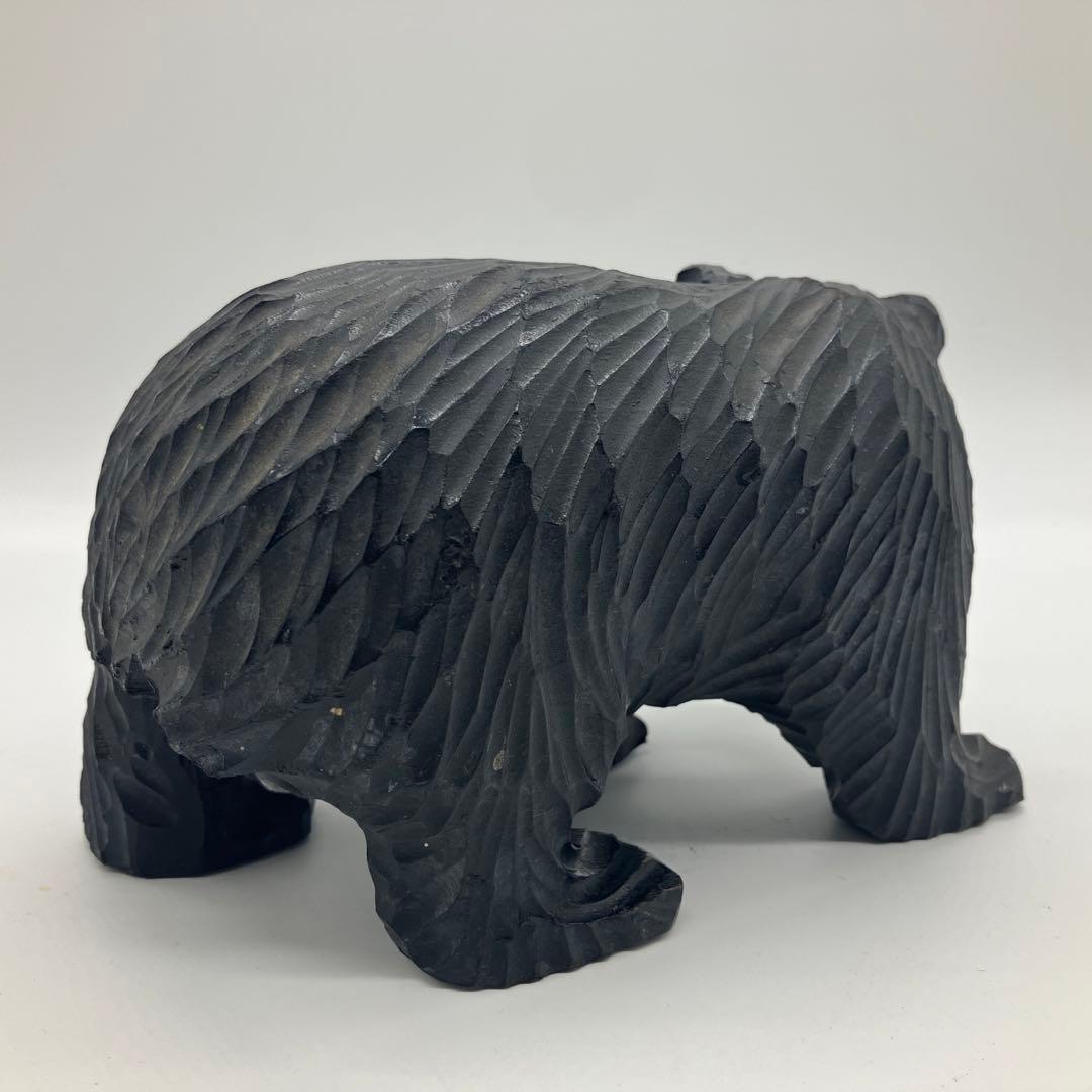 ヴィンテージ 木彫り 熊 アイヌ 北海道 民芸品 ミニサイズ - メルカリ