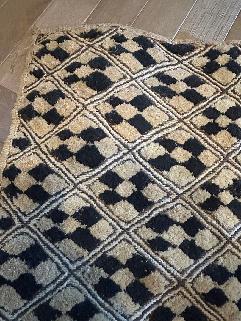 クバ布　アフリカ　ヴィンテージ