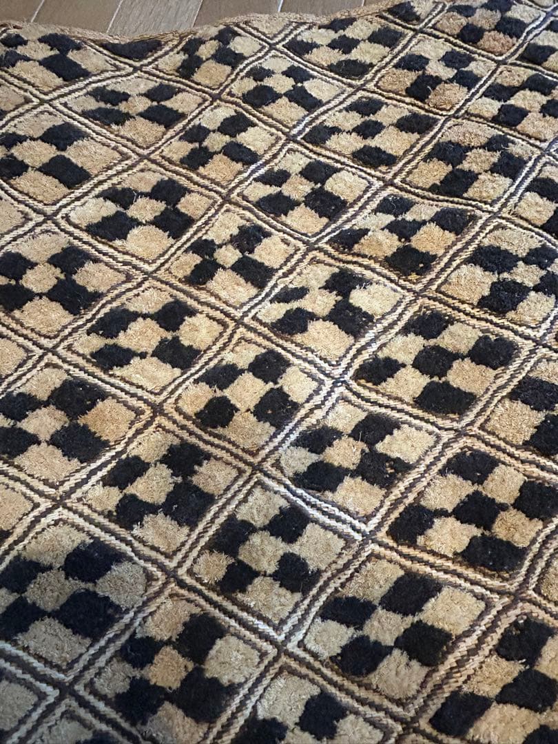 クバ布　アフリカ　ヴィンテージ