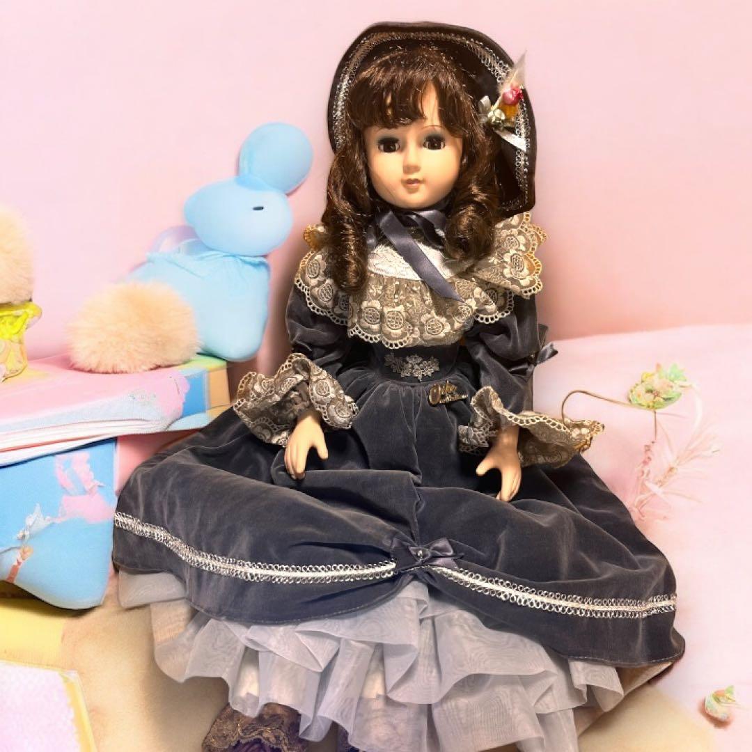 アンティーク ビスクドール オオイケ マドリード スリープアイ