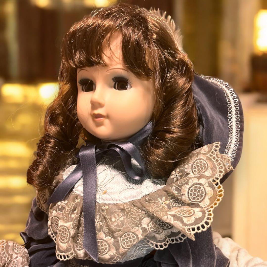 アンティーク ビスクドール オオイケ マドリード スリープアイ