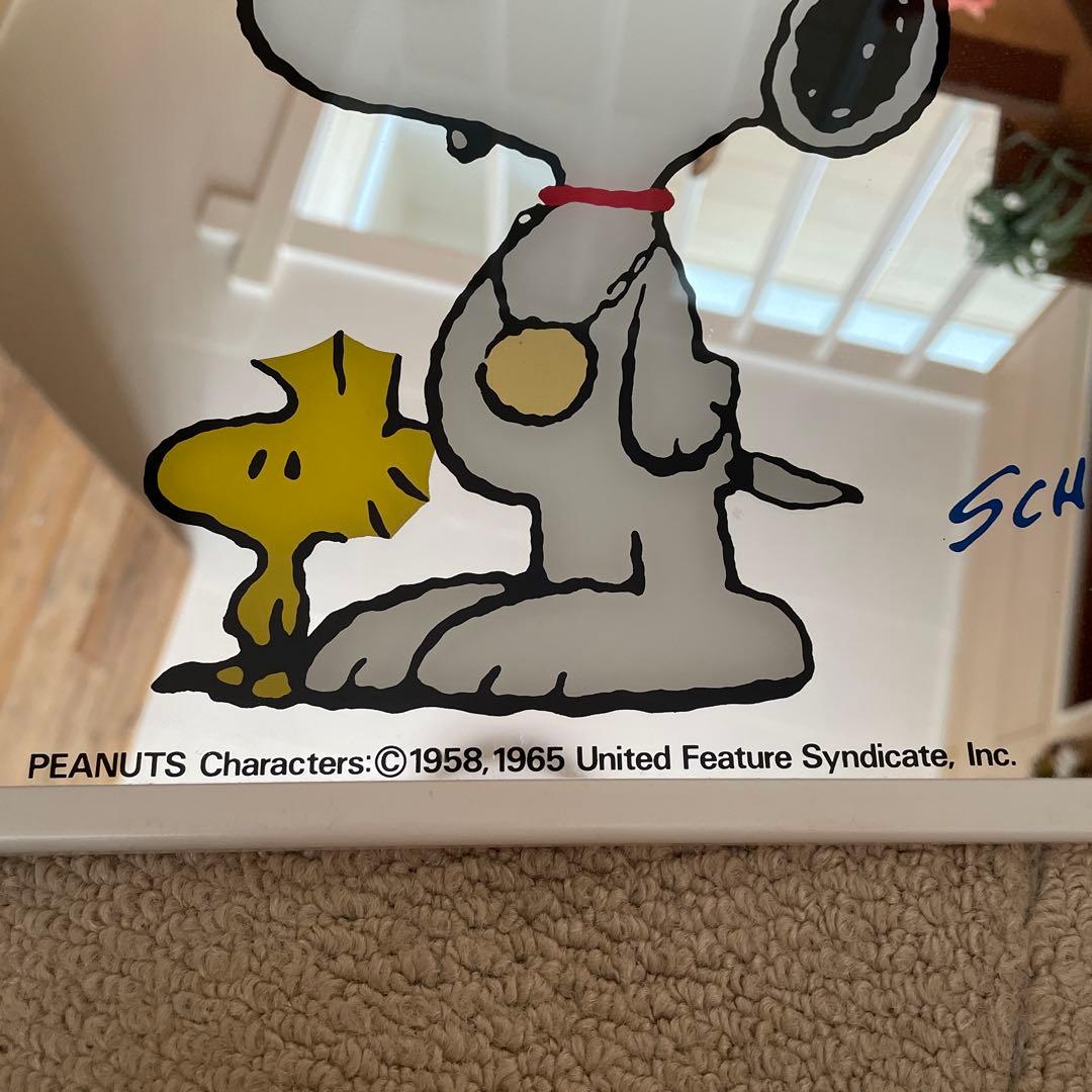 スヌーピー　パブミラー　昭和レトロ