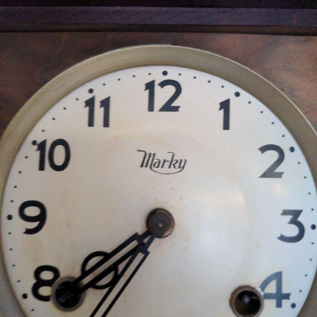Vintage　柱時計　Marky (⁠。⁠•̀⁠ᴗ⁠-⁠)⁠✧