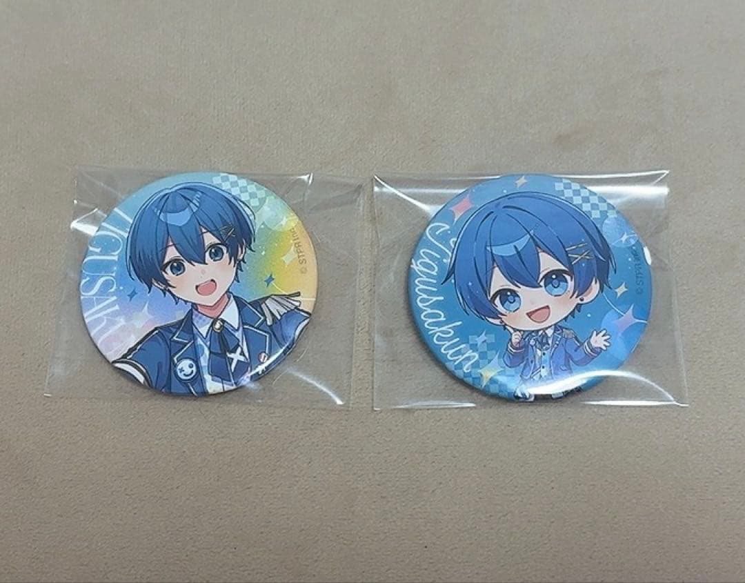 AMPTAK×COLORS アンプタックカラーズ ちぐさくん 缶バッジ AGF - メルカリ