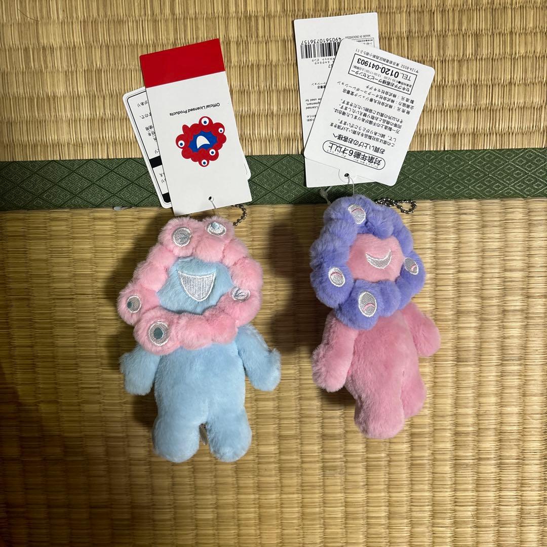関西大阪万博2025 ミャクミャク キーホルダー パステル 2点セット