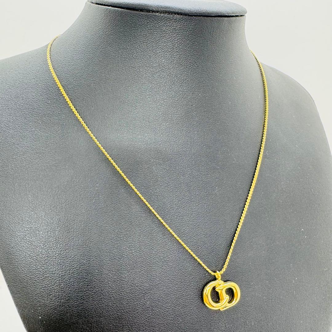 ✨Dior✨ディオール✨CDロゴ✨ゴールド✨メッキ✨ネックレス✨