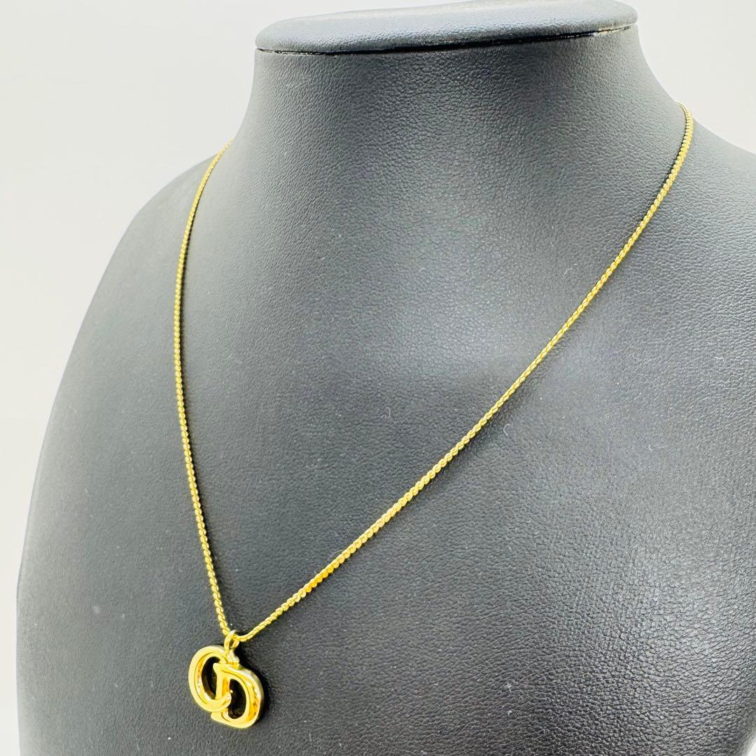 ✨Dior✨ディオール✨CDロゴ✨ゴールド✨メッキ✨ネックレス✨