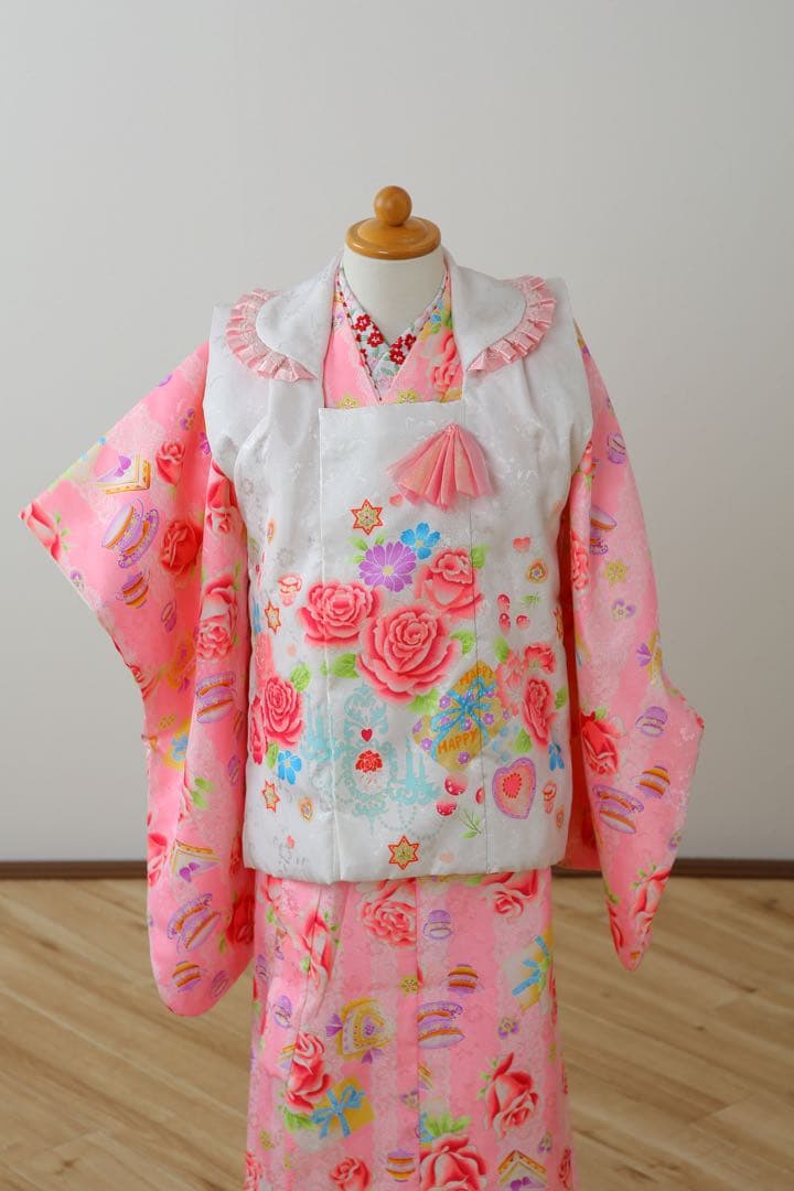 最終値下げ❗️3歳❗️着物❗️被布❗️七五三