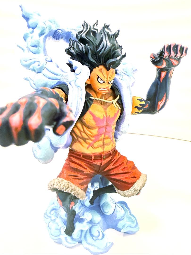 【2体セット】ワンピース ルフィ ギア4 フィギュア 二次元 リペイント