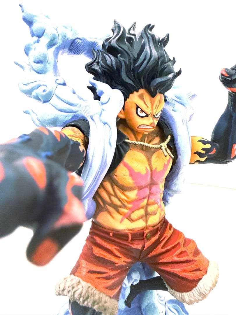 【2体セット】ワンピース ルフィ ギア4 フィギュア 二次元 リペイント