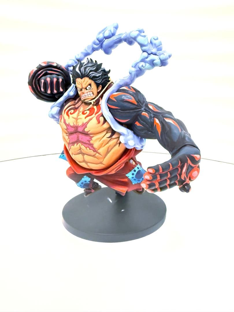 【2体セット】ワンピース ルフィ ギア4 フィギュア 二次元 リペイント