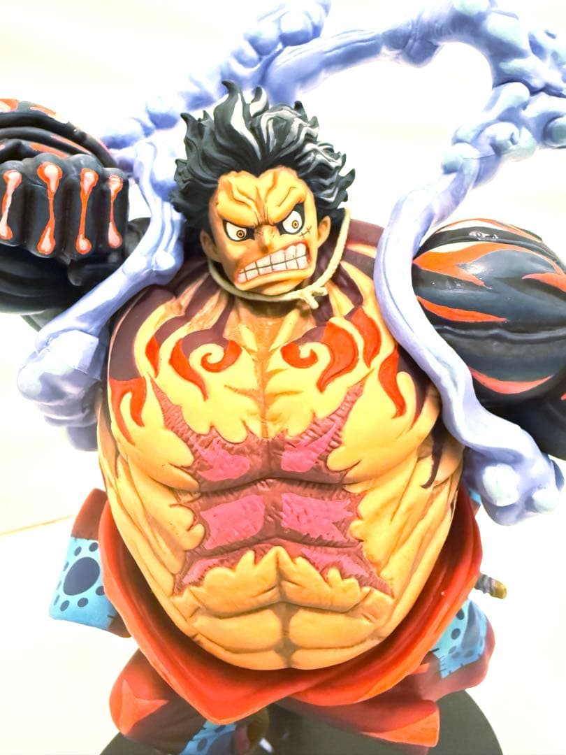 【2体セット】ワンピース ルフィ ギア4 フィギュア 二次元 リペイント