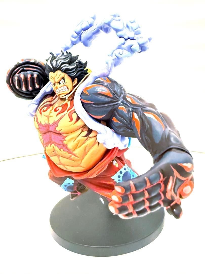 【2体セット】ワンピース ルフィ ギア4 フィギュア 二次元 リペイント