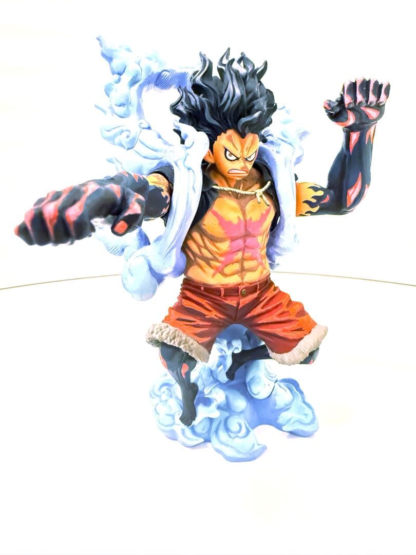 【2体セット】ワンピース ルフィ ギア4 フィギュア 二次元 リペイント