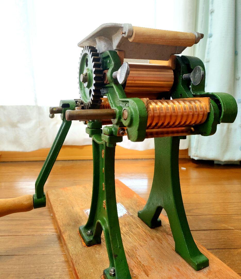 【希少切刃・粉セット】小野式製麺機　両刃　1型