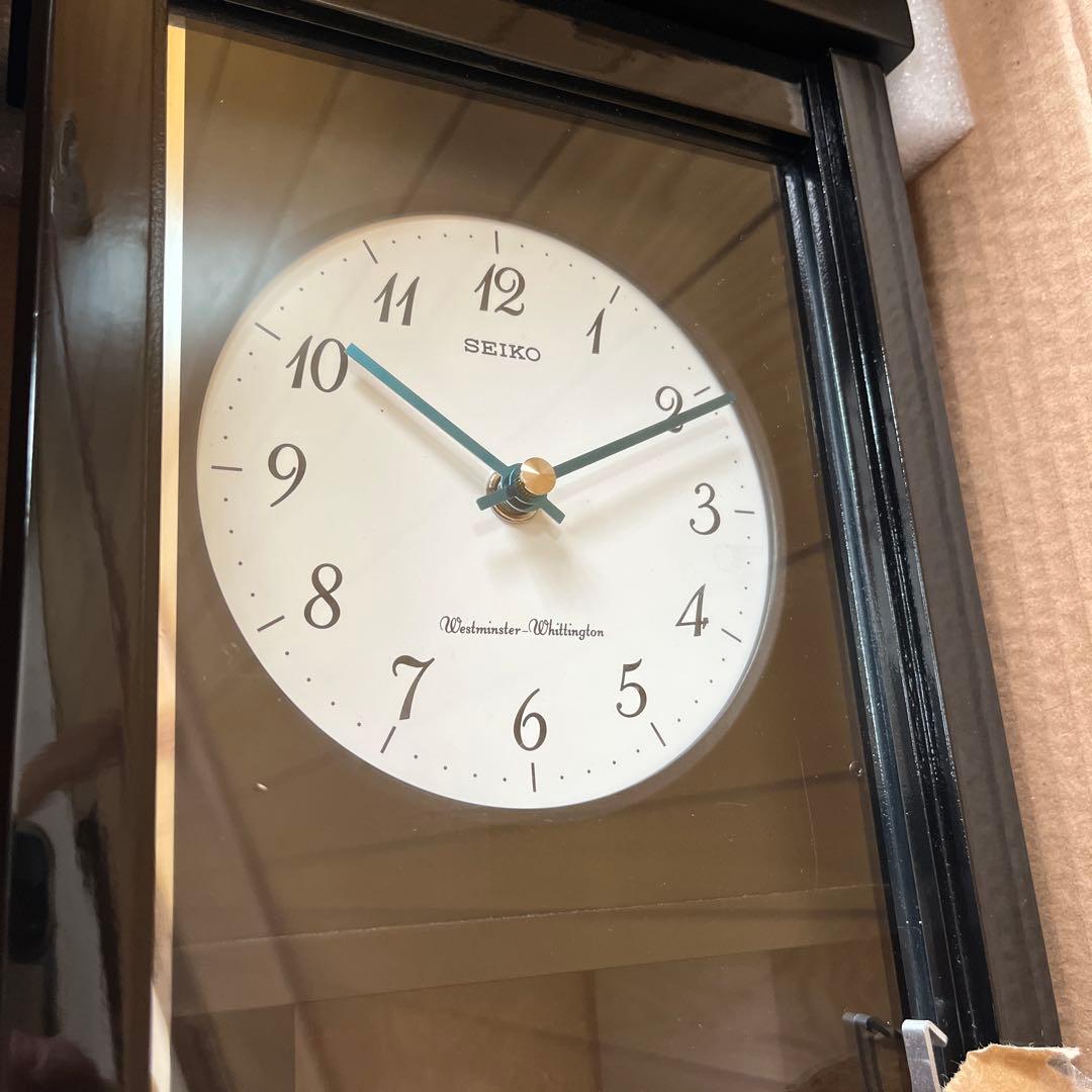 SEIKO westminster Wellington 掛時計 黒