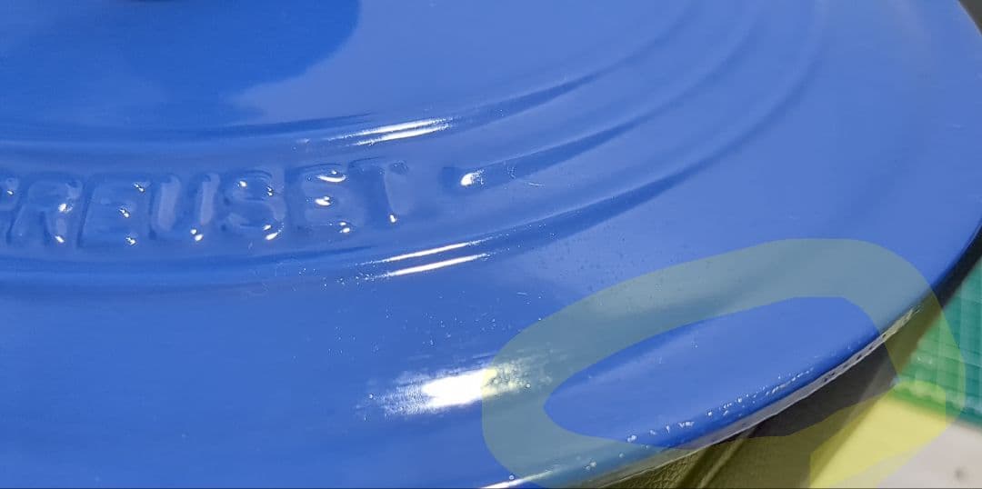 LE CREUSET　オーバル　ハーモニックブルー　25cm