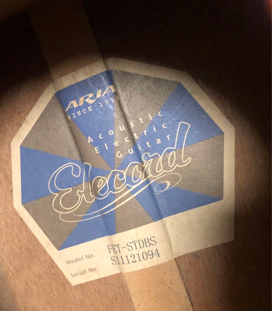 ARIA Elecord FET-STDBS エレアコ ジャンク - メルカリ