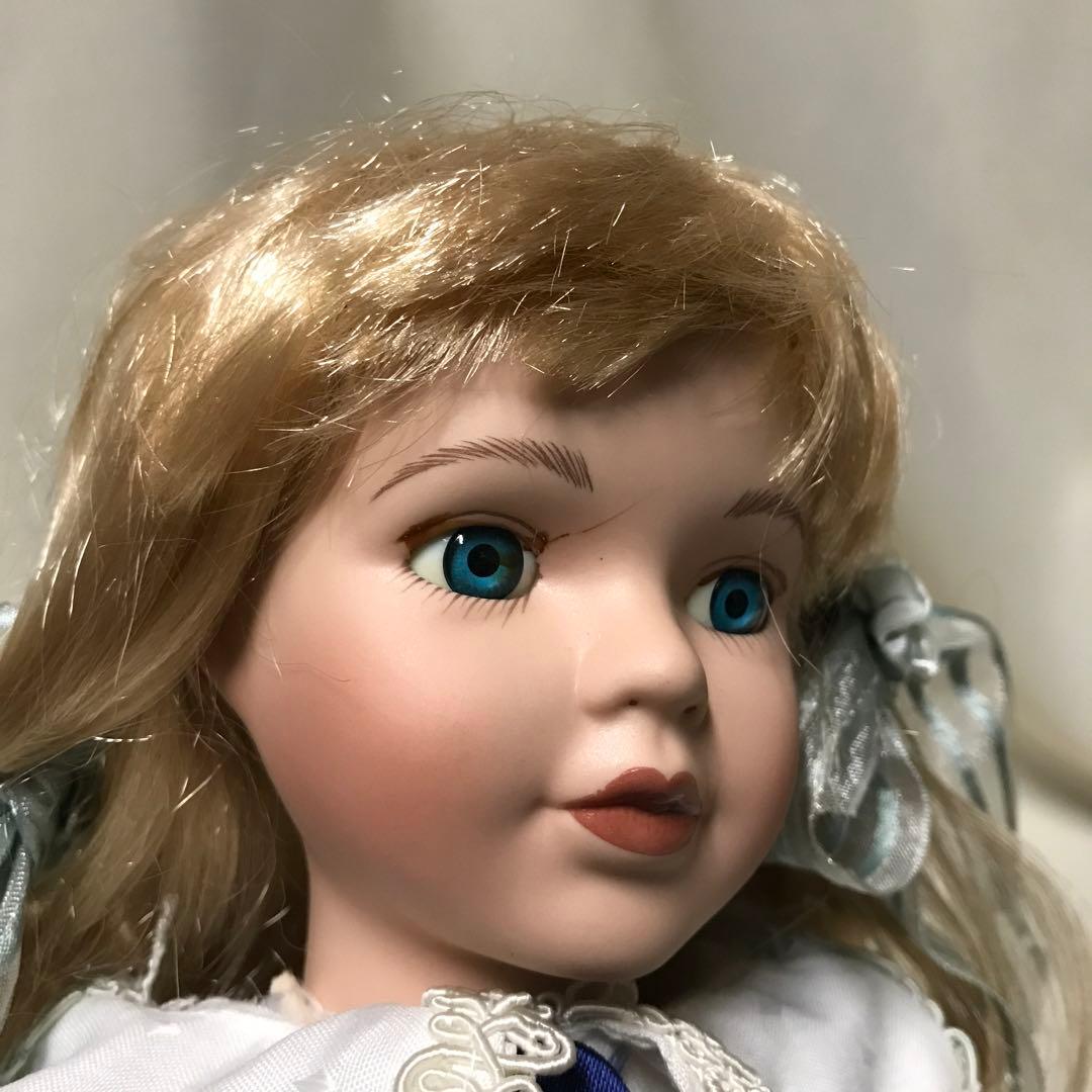 ビスクドール アンティークドール フランス人形 39cm - メルカリ