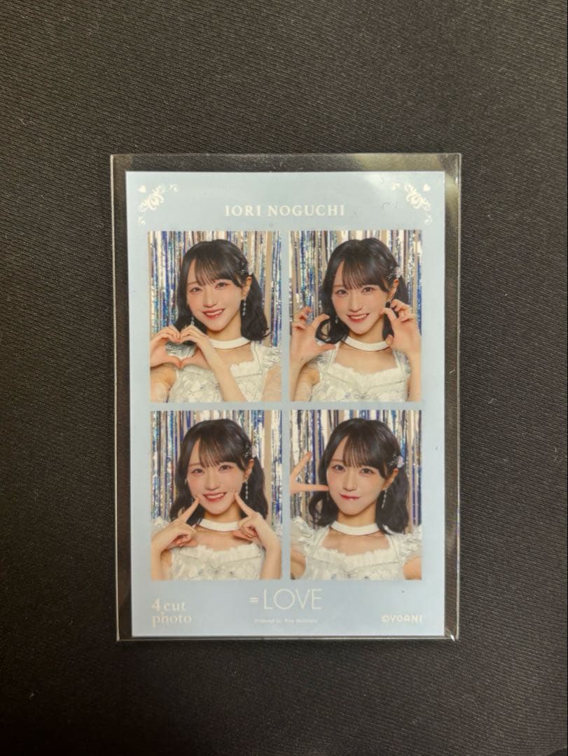 LOVE 4カットフォト 野口衣織 宝石衣装 - メルカリ