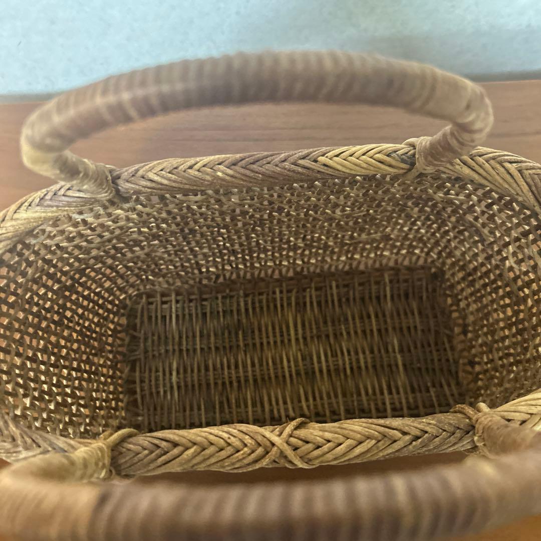 あけび　カゴバッグ　国産