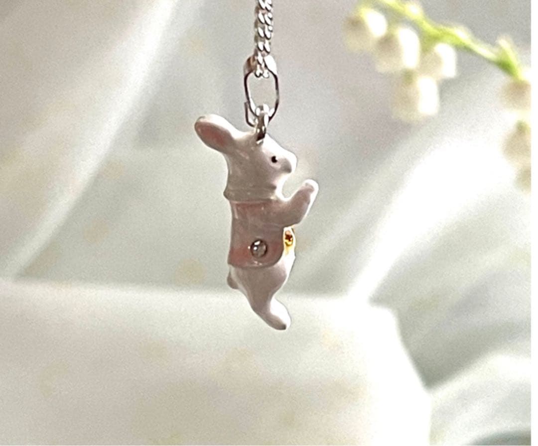 デコピン様リクエスト品】不思議の国のアリス ホワイトラビット 時計うさぎ ジュエ