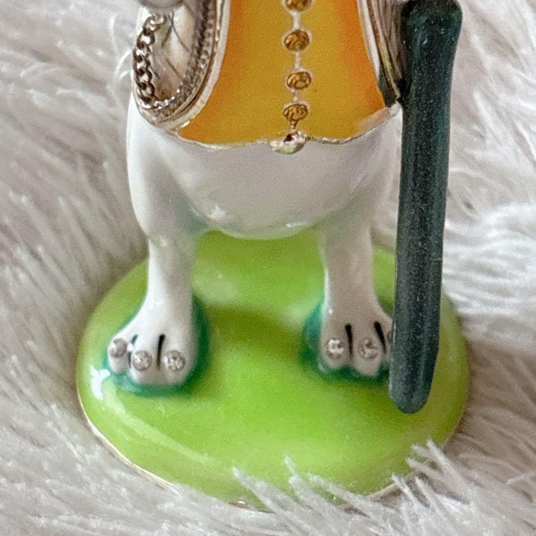 デコピン様リクエスト品】不思議の国のアリス ホワイトラビット 時計うさぎ ジュエ