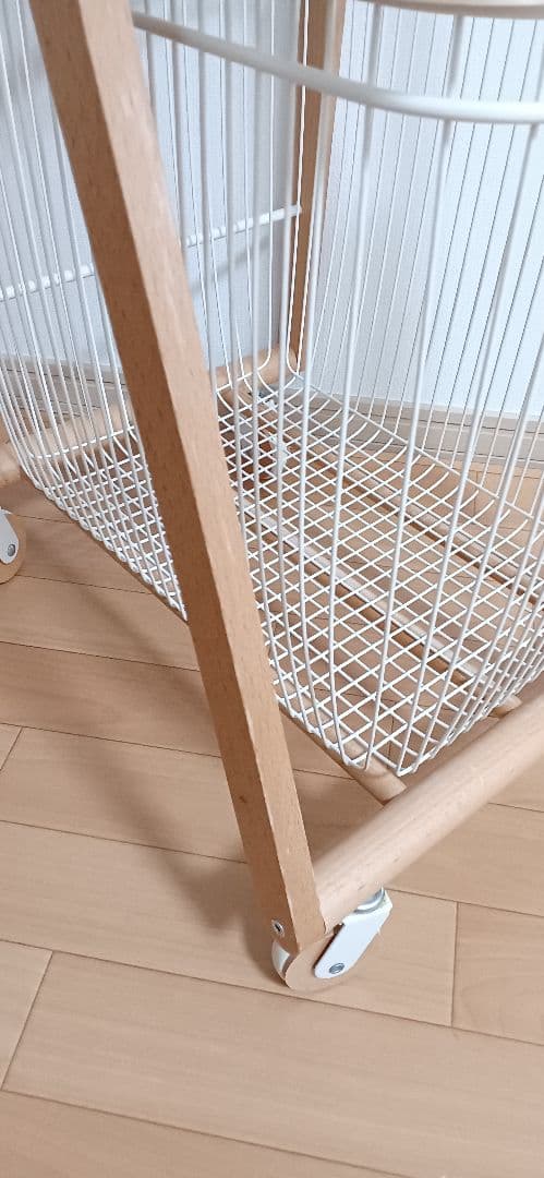 HinataLife ひなたライフ マッシュ リヴ キャリーバスケットワゴンL