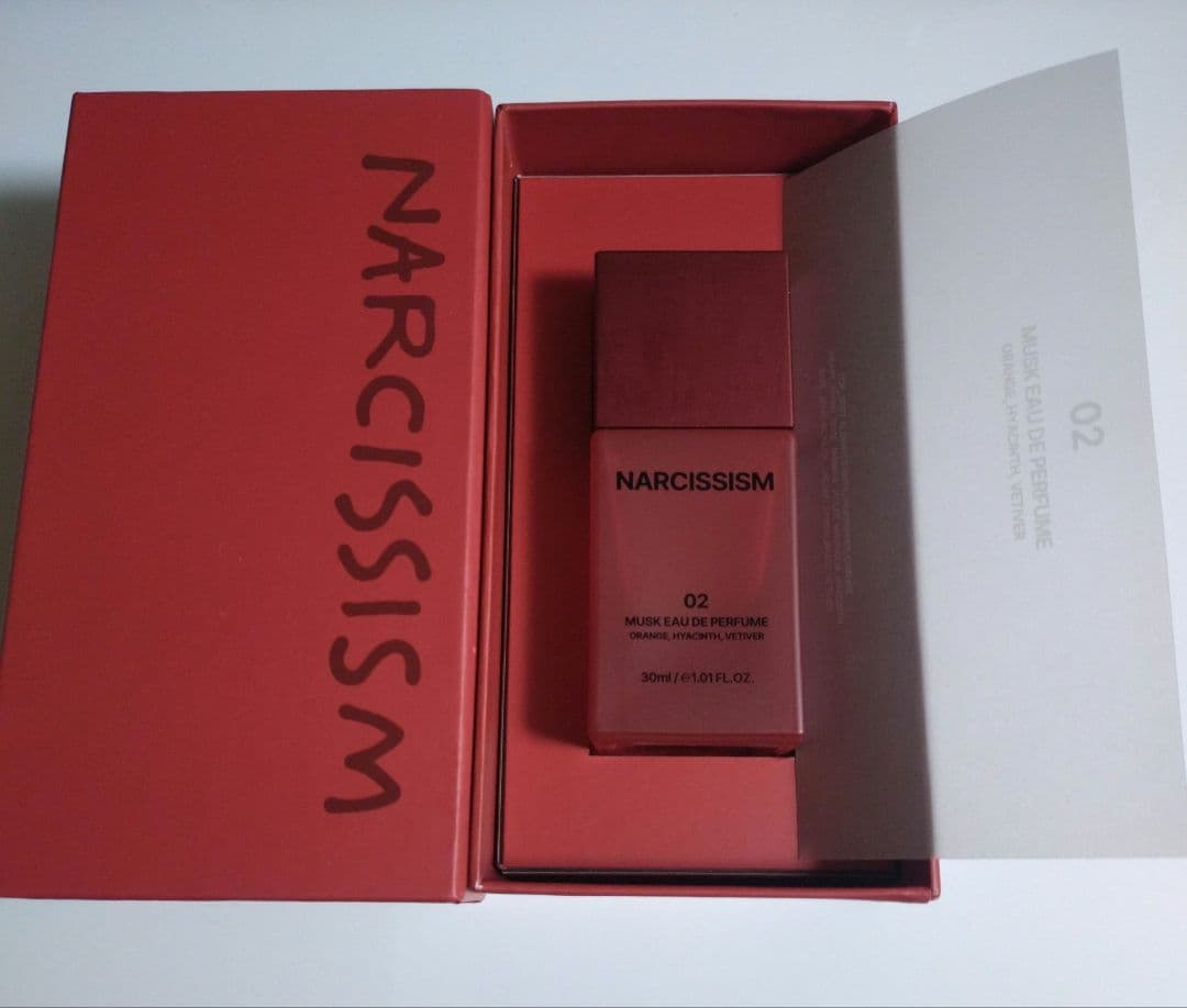 NCT DREAM ジェミン NARCISSISM Perfume 02 赤