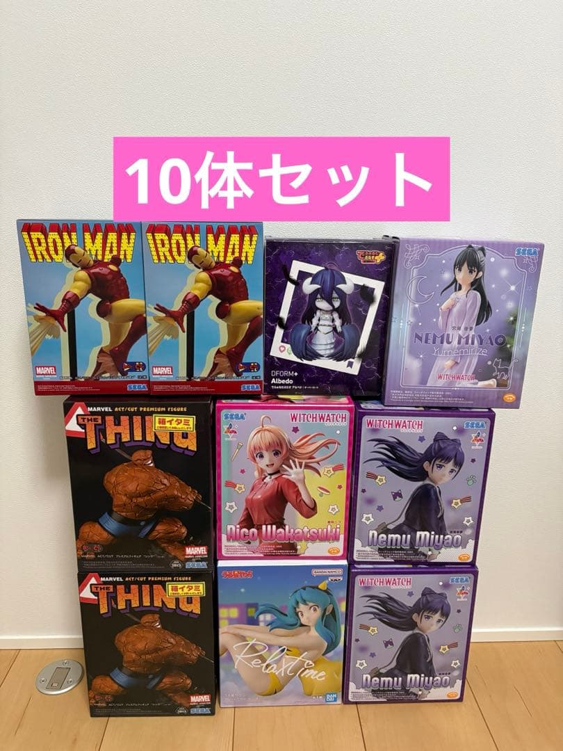 H*L様 最新 新作 人気プライズまとめ売り《フィギュア10体セット