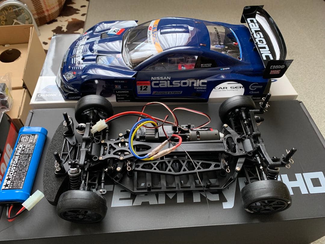 京商 TF-5S カルソニック インパル GT-R 本体 プロポ