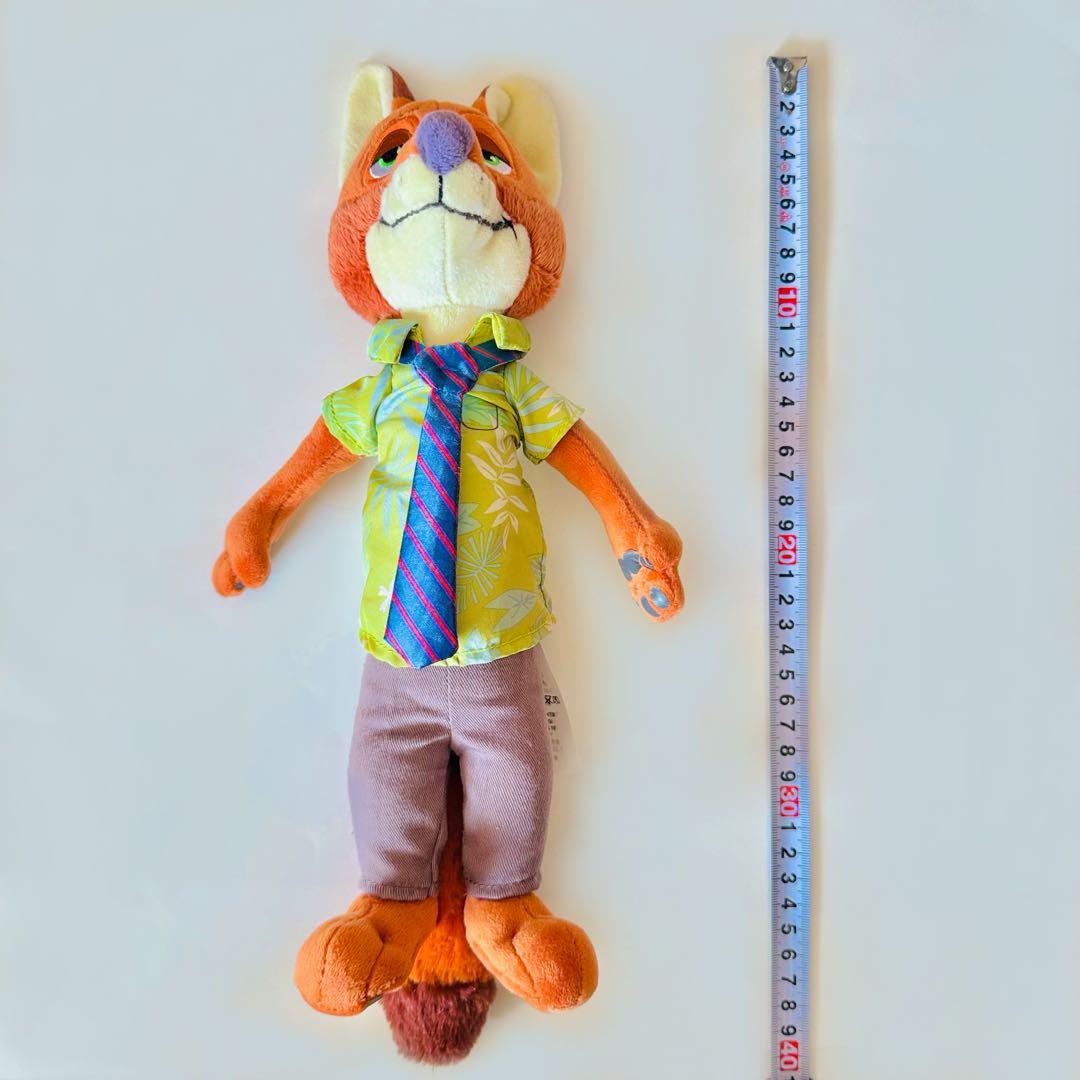 海外ディズニー】ズートピア ニック・ワイルド ぬいぐるみ 約40cm