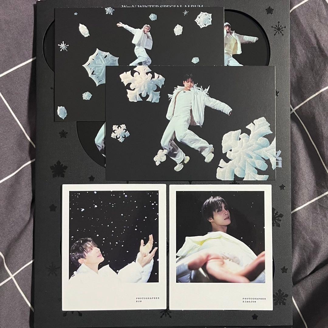 WayV 白色定格 テン トレカ フォトブック black - メルカリ