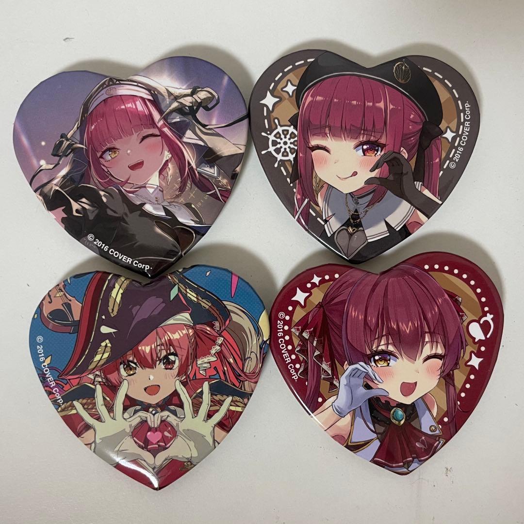 ホロライブ 宝鐘マリン 缶バッジ - メルカリ