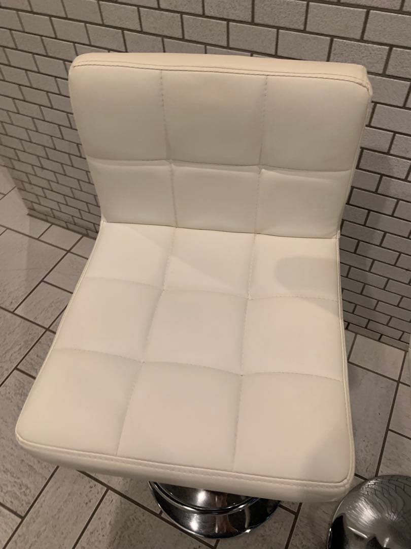 2脚セットカウンターチェア ホワイト