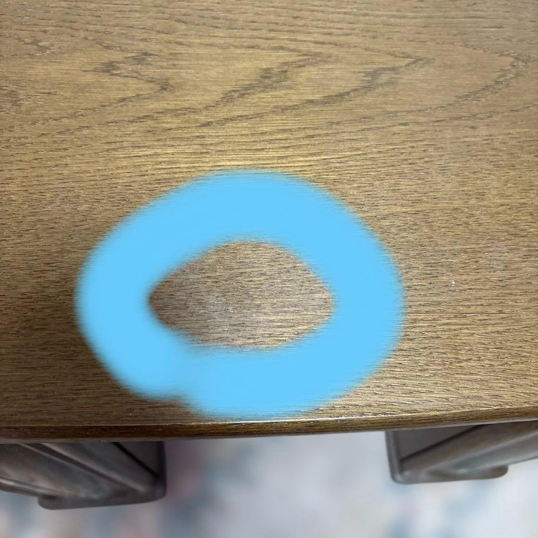 圧迫感なし！『美品』2Way アンティーク調　素敵なブラウンデスク 引き出し付き