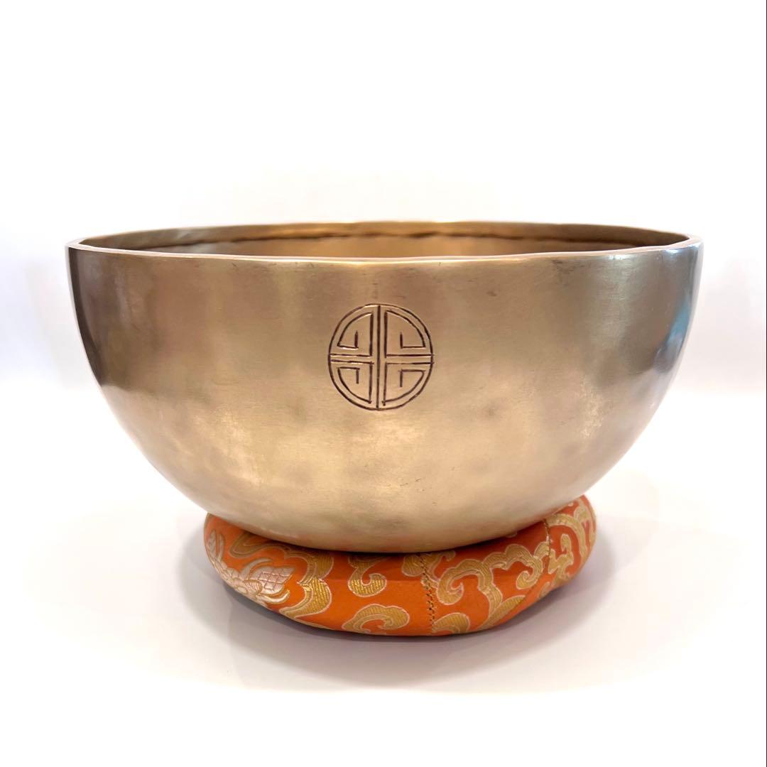 フルムーン アンティークゴールド 23.5cm E音 シンギングボウル